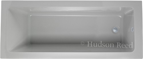 Larger image of Hudson Reed Baths Single Ended Acrylic Bath. 1700x700mm.