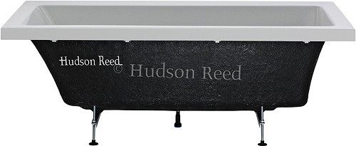 Example image of Hudson Reed Baths Mono Square Single Ended Acrylic Bath. Size 1800x800mm.