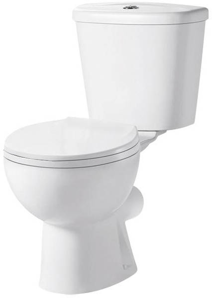 Example image of Premier Brisbane Toilet & Corner Wall Hung Basin Pack.