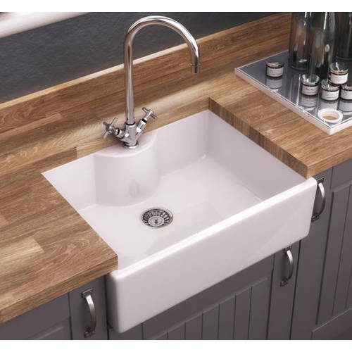 Larger image of Ultra Butler Sinks Staffordshire Butler Sink 220x595x450mm (1 Hole).