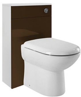 Larger image of Ultra Design Back To Wall WC Unit With Pan, Cistern & Seat (Brown).