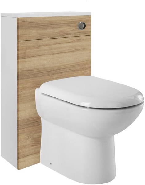 Larger image of Ultra Design Back To Wall WC Unit With Pan, Cistern & Seat (Walnut).