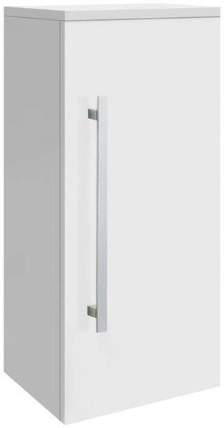 Larger image of Ultra Design Wall Mounted Bathroom Storage Cabinet 350x700 (White).