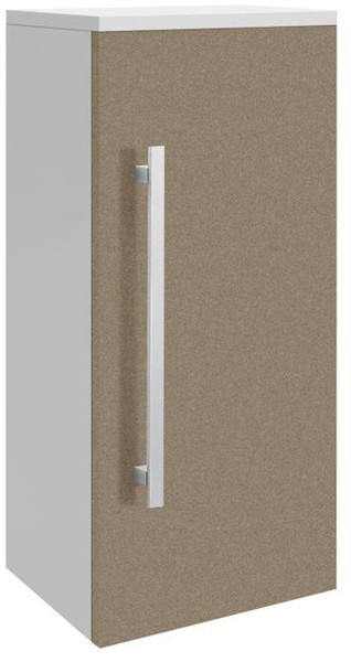 Larger image of Ultra Design Wall Mounted Bathroom Storage Cabinet 350x700 (Caramel).