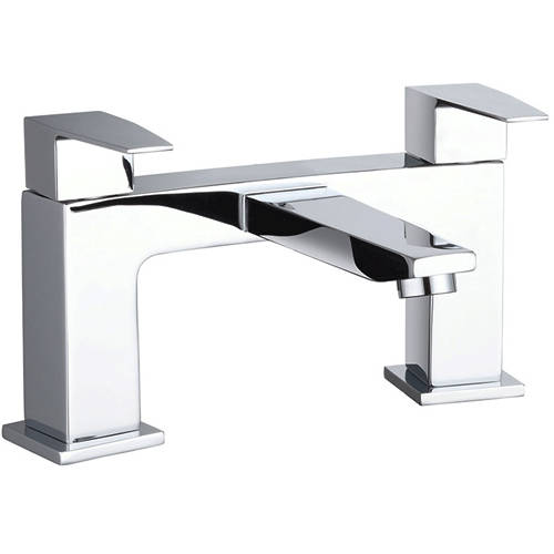 Larger image of Hudson Reed Camber Designer Bath Filler Tap (Chrome).