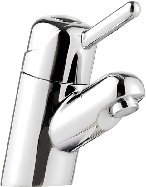 Larger image of Thermostatic TMV3 Thermostatic Mono Basin Mixer Tap (Chrome).