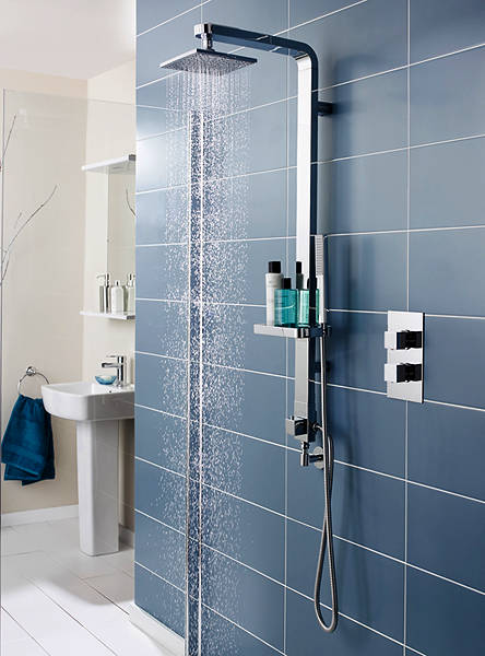 Larger image of Ultra Volt Volt Thermostatic Shower Valve With Intuition Shower Kit.