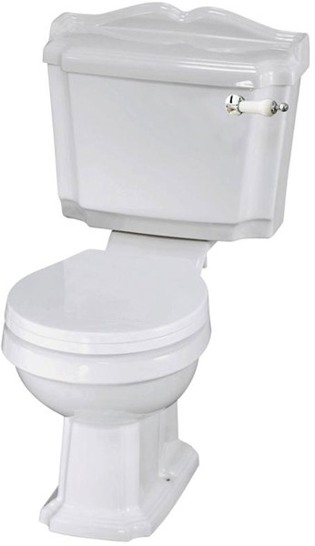 Example image of Ultra Beresford Traditional Toilet Pan With Cistern & Lever Flush.
