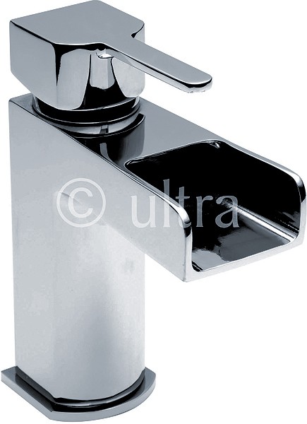 Larger image of Ultra Falls Waterfall Basin Tap (Chrome).