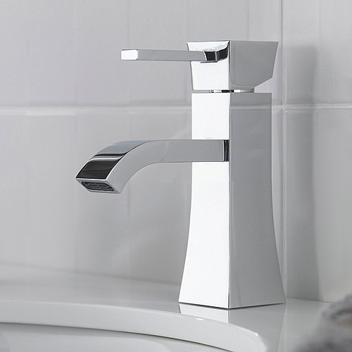 Example image of Hudson Reed Harmony Basin Tap (Chrome).