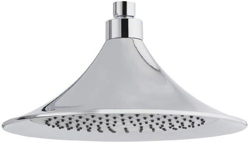 Larger image of Premier Showers Round Shower Head (240mm, Chrome).