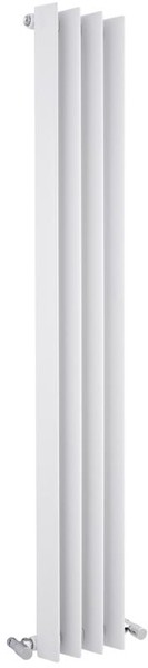 Larger image of Hudson Reed Edifice Designer Vertical Radiator. 1500x240 (White).