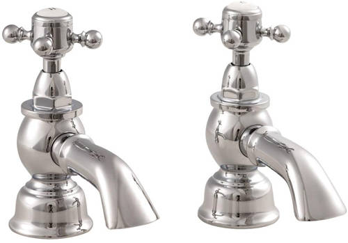 Larger image of York Bath Taps (Pair)