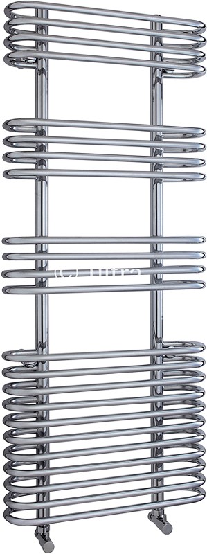 Larger image of Ultra Radiators Sway Heated Towel Rail (Chrome). 500x1200mm.