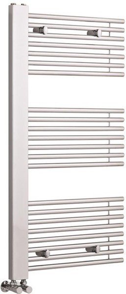 Larger image of Hudson Reed Finesse Designer Towel Radiator. 1200x600 (Chrome).