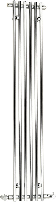 Larger image of Hudson Reed Radiators Strand Radiator (Chrome). 300x1500mm. 1037 BTU.