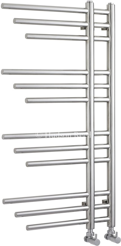 Larger image of Hudson Reed Radiators Finesse Designer Radiator (Stainless Steel). 500x900.