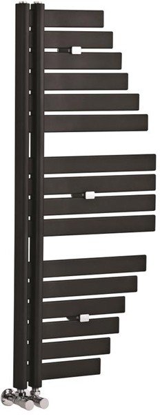 Larger image of Hudson Reed Brunel Designer Vertical Radiator. 1100x483 (Anthracite).