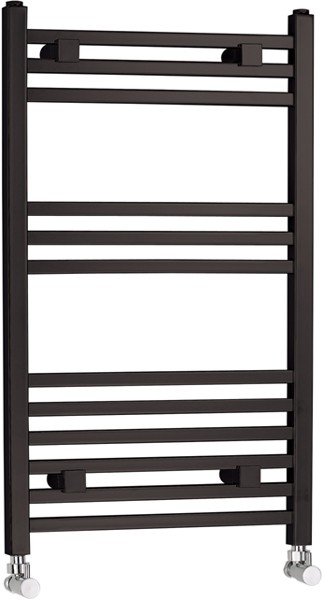 Larger image of Hudson Reed Radiators Covent Radiator (Anthracite). 450x750mm. 788 BTU.