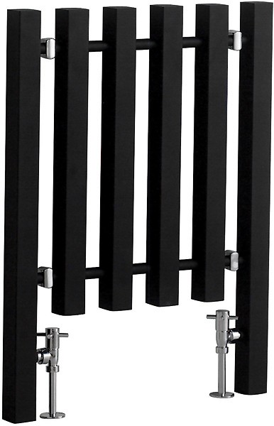 Larger image of Hudson Reed Radiators Kwai Radiator 600x800 (Anthracite). 1715 BTU.