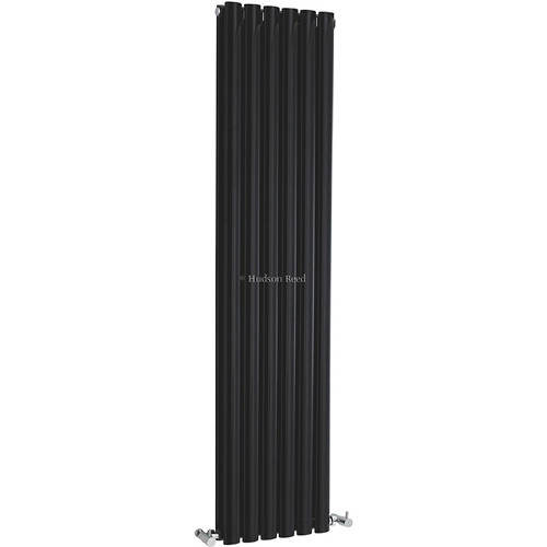 Larger image of Hudson Reed Radiators Revive Radiator (Black). 354x1500mm. 3926 BTU.