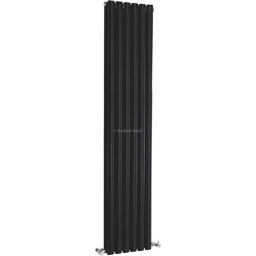 Larger image of Hudson Reed Radiators Revive Radiator (Black). 354x1800mm. 4609 BTU.