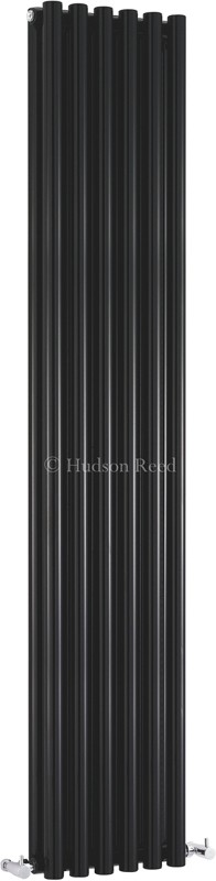 Larger image of Hudson Reed Radiators Savy Double Radiator (Black). 354x1800mm.