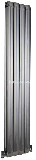 Larger image of Hudson Reed Radiators Nirvana Designer Radiator (Silver). 335x1800mm.