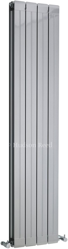 Larger image of Hudson Reed Radiators Rapture Radiator (Silver). 318x1500mm. 5063 BTU.