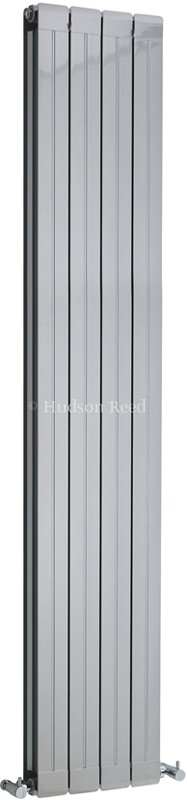 Larger image of Hudson Reed Radiators Rapture Radiator (Silver). 318x1800mm. 5951 BTU.