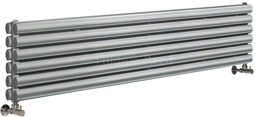 Larger image of Hudson Reed Radiators Revive Radiator (Silver). 1500x354mm. 3926 BTU.