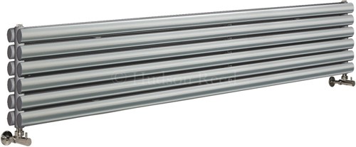 Larger image of Hudson Reed Radiators Revive Radiator (Silver). 1800x354mm. 4677 BTU.