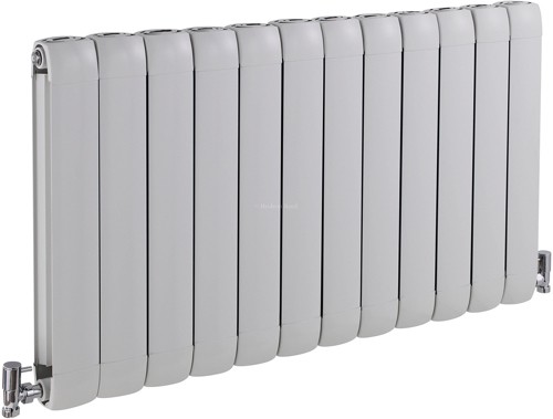 Larger image of Hudson Reed Radiators Nirvana Designer Radiator (White). 1015x600mm.