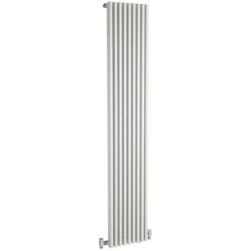 Larger image of Hudson Reed Parallel Designer Vertical Radiator. 1800x342 (White).