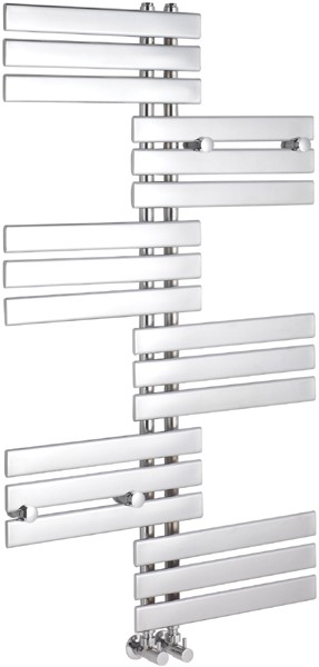 Larger image of HR Pro Series Signal Heated Towel Rail. 1255x740mm. 1900 BTU.