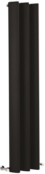 Larger image of Hudson Reed Templar Designer Vertical Radiator. 1800x385 (Black).