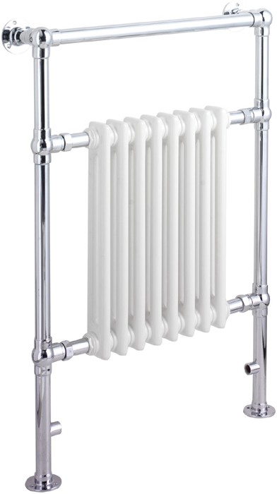 Larger image of Ultra Traditional Rads Yale Heated Towel Rail. 630x930mm. 2905 BTU.