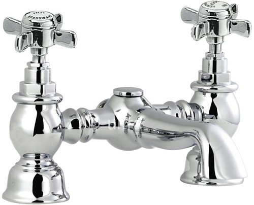Larger image of Ultra Beaumont Luxury Bath Filler (Chrome)