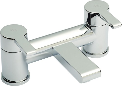 Larger image of Hudson Reed Icon Bath Filler Tap (Chrome).