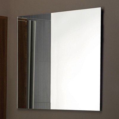 Larger image of Hudson Reed Grove Bathroom Mirror. Size 800x700mm.