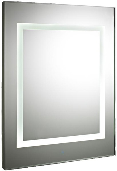 Larger image of Premier Mirrors Level Touch Sensor LED Mirror, De-Mister Pad (600x800).
