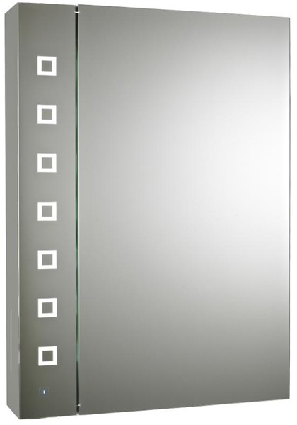 Larger image of Premier Cabinets Enigma Mirror Bathroom Cabinet With LED