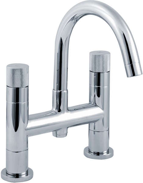 Larger image of Ultra Laser Bath Filler Tap With Swivel Spout (Chrome).