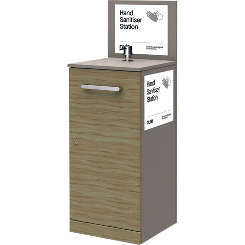 Larger image of Nuie Sanitise 4 x Floor Standing Hand Sanitiser Stations & Pump Dispenser.