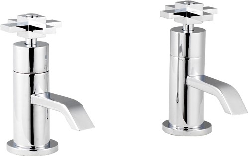 Larger image of Ultra Mantra Basin Taps (pair).