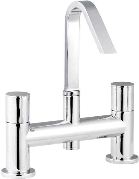 Larger image of Ultra Ecco Bath Filler Tap With Swivel Spout.