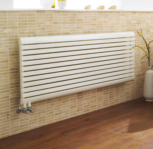 Example image of Crown Radiators Flat Panel Radiator (White). 1600x570mm.