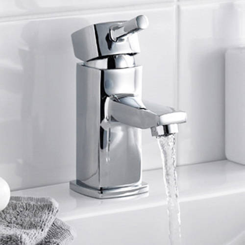 Example image of Nuie Munro Basin & Bath Filler Tap Pack (Chrome).