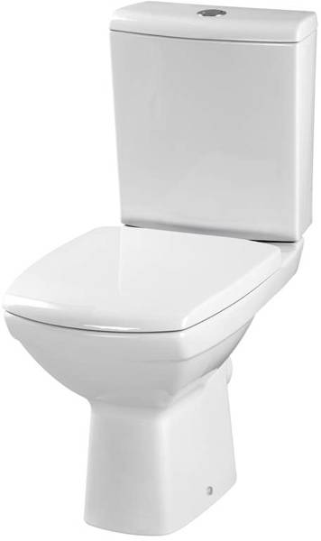 Larger image of Premier Ceramics Hamilton Toilet Pan With Cistern & Soft Close Seat.
