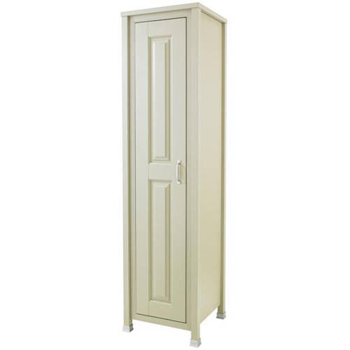 Larger image of Old London Furniture Tall Bathroom Storage Unit 450mm (Pistachio).